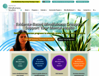 mindfulnessstudies.com screenshot