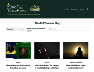 mindfulteachers.org screenshot