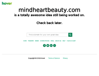 mindheartbeauty.com screenshot