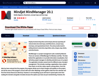 mindjet-mindmanager.informer.com screenshot