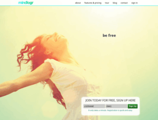 mindlogr.com screenshot