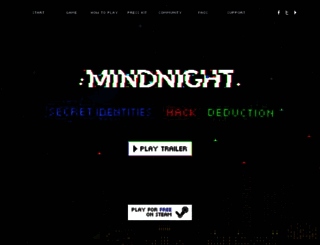 mindnightgame.com screenshot
