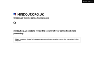 mindout.org.uk screenshot