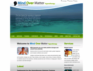 mindover-matter.co.uk screenshot