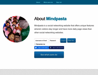 mindpasta.com screenshot
