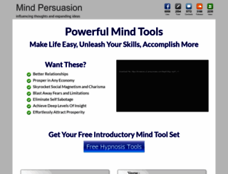 mindpersuasion.com screenshot