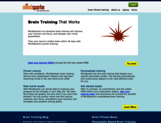 mindsparke.com screenshot