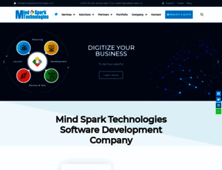 mindsparktechnologies.com screenshot