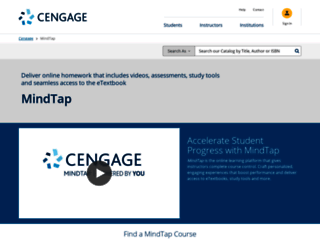 mindtap-performancetuning.cengage.com screenshot