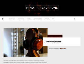mindtheheadphone.com.br screenshot