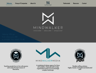 mindwalker.co.za screenshot