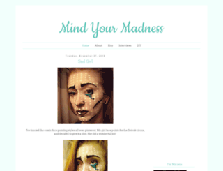mindyourmadness.blogspot.com screenshot
