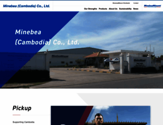 minebeacambodia.com screenshot