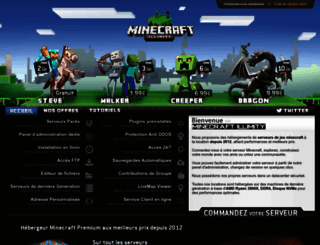 minecraft-illimity.com screenshot
