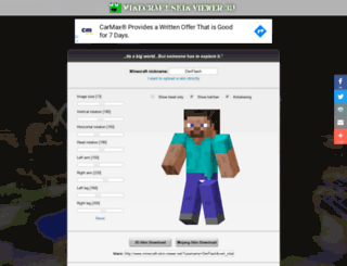 minecraft-skin-viewer.net screenshot