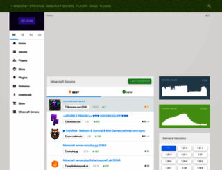 minecraft-statistic.net screenshot