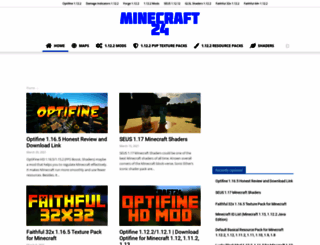 minecraft24.com screenshot