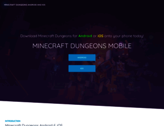 minecraftdungeons.club screenshot