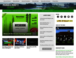 minecraftglobal.com screenshot