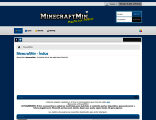 minecraftmin.net screenshot