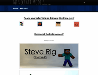 minecraftmodels.webs.com screenshot