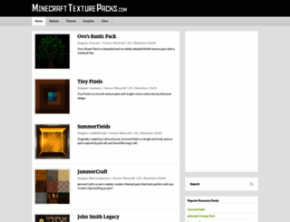 minecrafttexturepacks.com screenshot