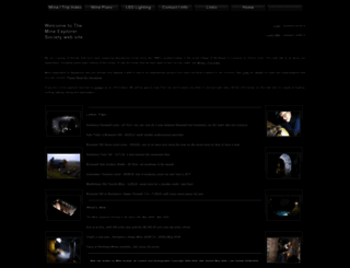 mineexplorer.org.uk screenshot