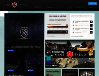 minefield.fr screenshot