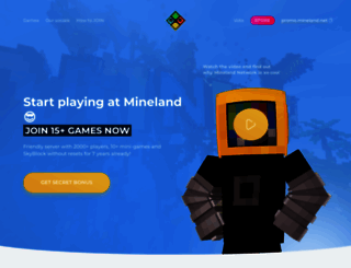 mineland.net screenshot