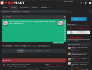 minemart.org screenshot