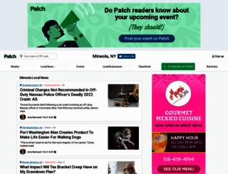 mineola.patch.com screenshot