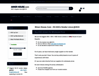 miner-house.com screenshot