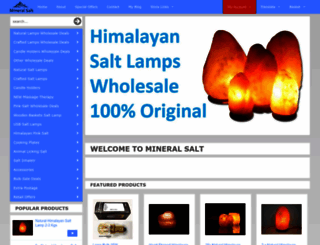 mineral-salt.co.uk screenshot