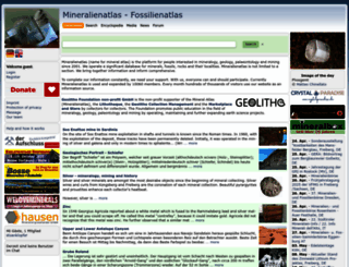 mineralienatlas.de screenshot