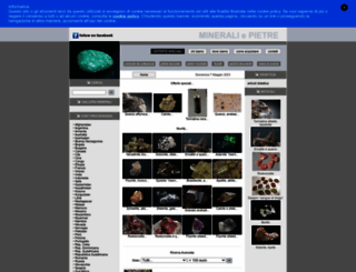 mineraliepietre.com screenshot