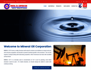 mineraloilcorp.com screenshot