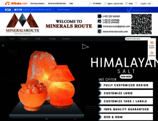 mineralsroute.trustpass.alibaba.com screenshot