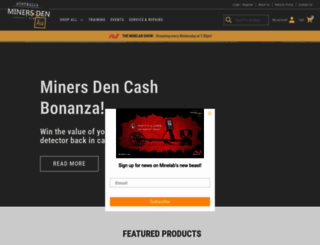 minersden.com.au screenshot
