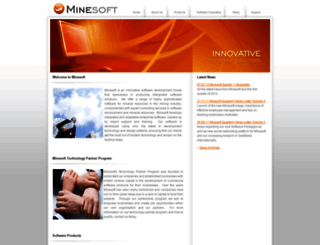 minesoft.co.za screenshot
