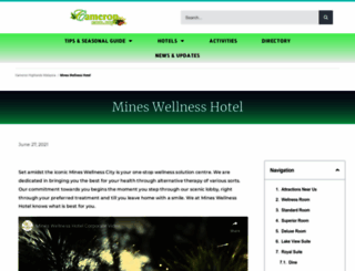 mineswellnesshotel.com.my screenshot