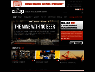 minetalk.com.au screenshot
