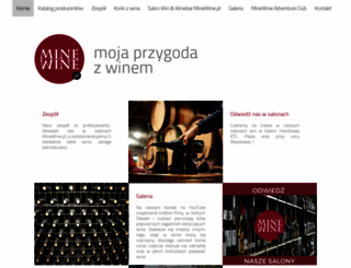 minewine.pl screenshot
