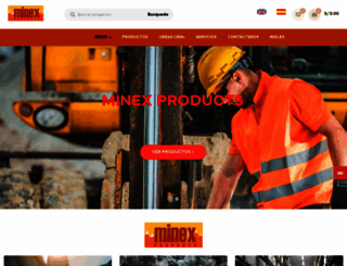 minexproducts.com screenshot