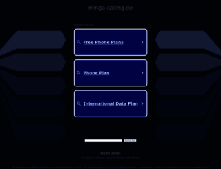 minga-calling.de screenshot