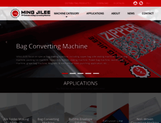 mingjilee.com screenshot