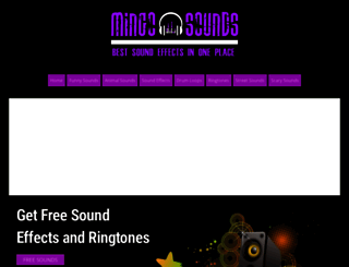 mingosounds.com screenshot