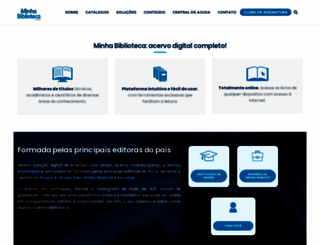 minhabiblioteca.com.br screenshot