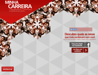 minhacarreira.una.br screenshot