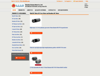 mini-dcmotor.wholesale.webtextiles.com screenshot