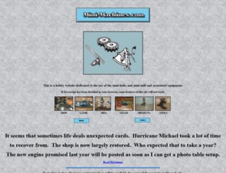 mini-machines.com screenshot